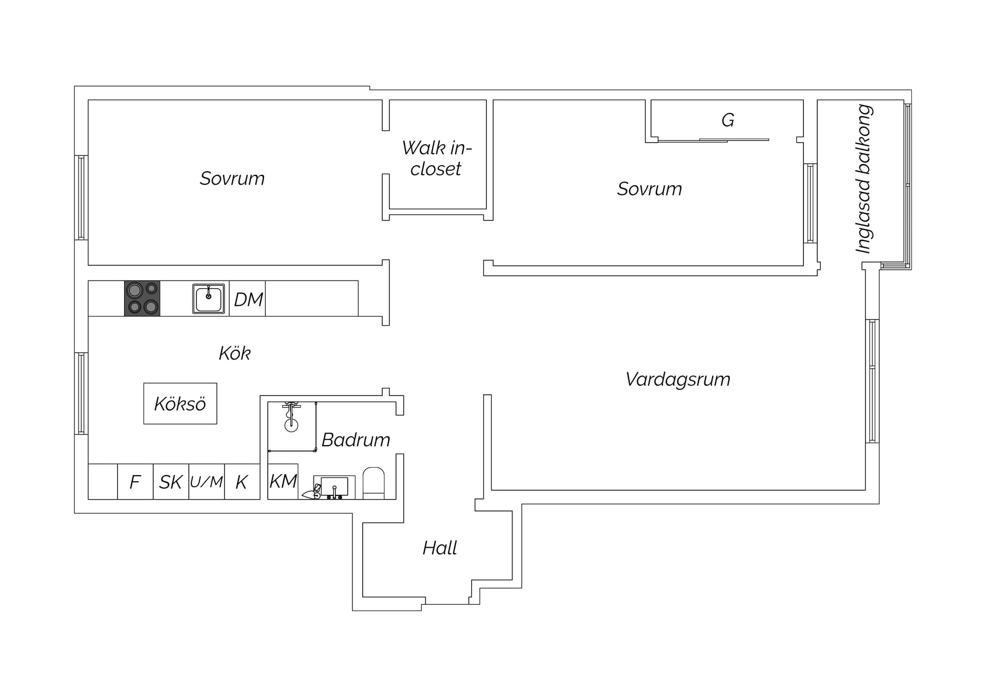 3-room apartment in Malmö, Lagmansgatan - image 1